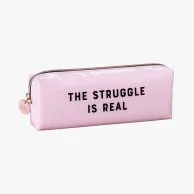 The Struggle is Real Box Pencil Case by Yes Studio