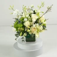 The White Flower Arrangement