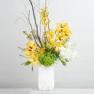 The Yellow Enchanted Garden Flower Arrangement