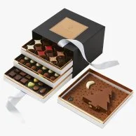صندوق شوكولاتة بثلاثة أدراج ماركة بيير ماركوليني
