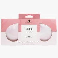 Time Out Rose Eye Mask - Infused With Rose Fragrance By Aroma Home