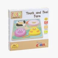 Touch And Feel Puzzle - Farm by Tidlo