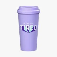 Travel Mug - 110% Tired by Yes Studio