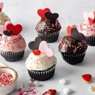 Triple Heart Cupcakes By Cake Social