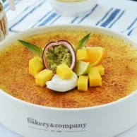 Tropical Crème Brulee by Bakery & Company 