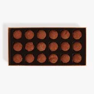 صندوق ترافل الشوكولاتة 18 قطعة من ميزون بيير ماركوليني