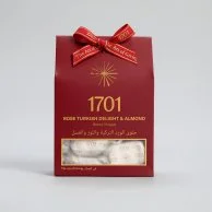 Turkish Delight & Almond Nougat Box 160g By 1701 Nougat & Luxury Gifting