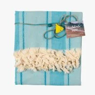 Turkish Peshtemal Beach Towels - Nile Blue By Laislabonita