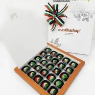 صندوق ترافل بتصميم علم الإمارات من ماستيكا