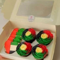 UAE National Day Cupcakes & Cookies Combo by Sweet Celebrationz