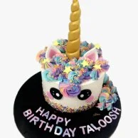 Unicorn 3D Birthday Cake