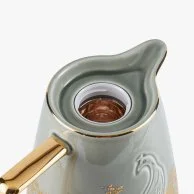 دلة للشاي والقهوة سعة 1 ليتر من هيرا - رمادي