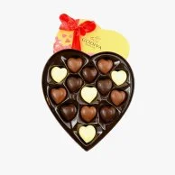 قلب شوكولاتة عيد الحب 14 قطعة من جوديفا