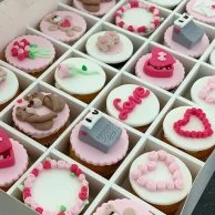 Valentine's Day Cupcakes by Yummy Bakes - Box of 24