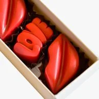 Valentine's Love and Kisses Chocolate Slider Box by Victorian 