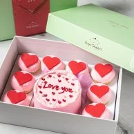 Valentine's Love You Minimalist Box by Sugar Daddy's Bakery 