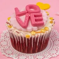 Valentine's Single Love Cupcake by Hummingbird