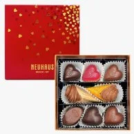 صندوق هدايا عيد الحب صغير 8 قطع شوكولاتة من نيوهاوس