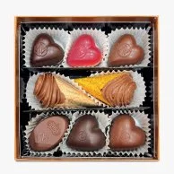 صندوق هدايا عيد الحب صغير 8 قطع شوكولاتة من نيوهاوس