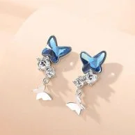 Vania Butterfly Earrings by La Flor