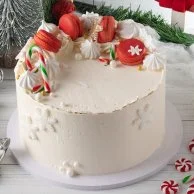 Winter Christmas Cake by Cake Social