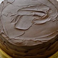 Vegan Chocolate Cake by Pastel Cakes