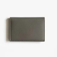 Vegan Leather Card Holder - Grey by Royal Page Co