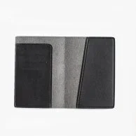 Vegan Leather Passport Cover - Black by Royal Page Co