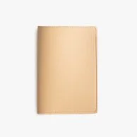 Vegan Leather Passport Cover - Cosmic Latte by Royal Page Co