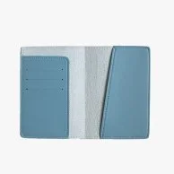 غطاء جواز السفر المصنوع من الجلد النباتي - أزرق داكن من رويال بيدج كو