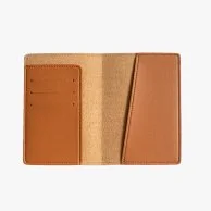 Vegan Leather Passport Cover - Tan by Royal Page Co