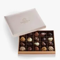 Velvet Chocolate Gift Box Beige 20 pcs by Godiva