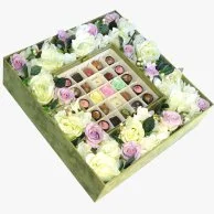 Velvet VIP Flower Box by Forrey & Galland