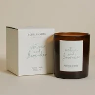 Vetiver & Lavender Candle by Plum & Ashby