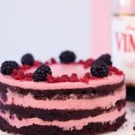 Vimto Toot cake by SugarMoo