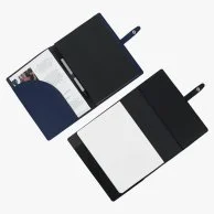 VIZELA - SANTHOME A5 Size Thermo Black Notebook