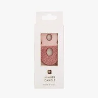 We Heart Birthday Glitter Number Rose Gold Candle '8' by Talking Tables
