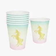 We Heart Unicorns Paper Cups 12pc Pack by Talking Tables