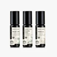 Wellness 3 Essential Oil Roll-on Gift Set by Aroma Tierra