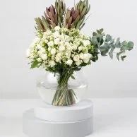 White Breeze Flower Arrangement
