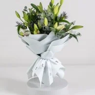 White Oriental Blooms Bouquet