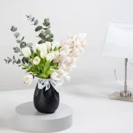 White Tulip Mix Flower Arrangement