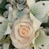 White Wonders Artificial Flower Arrangement 