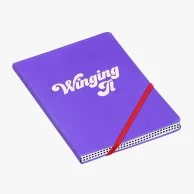  Winging It A5 Notebook by Yes Studio