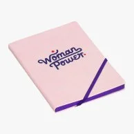  Woman Power A5 Notebook by Yes Studio