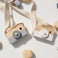 Wooden Toy Camera White by Ark Children