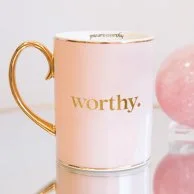 Worthy - Mug By Cristina Re