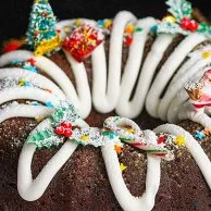 Xmas Bundt pudding By Bloomsbury's