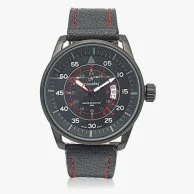 Xpearling Black Watch With Red Thread