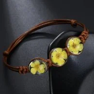Yellow Roses Bracelet by La Flor 
